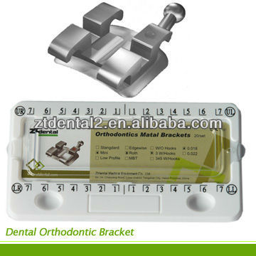 Dental orthodontic bracket dental supply
