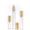 Tubo de traço por atacado mini garrafas de bomba de perfume de vidro de vidro 1ml 2ml 5ml 10ml para recipiente de óleo de perfume de cuidados pessoais