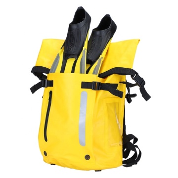 Custom Roll Top Waterproof Backpack for Freediving and Spearfishing - 30L Dry Bag with Fins Wetsuit" 

However, if you're looking for a more concise and SEO-friendly title, consider:

"30L Waterproof Dry Bag Backpack for Freediving & Spearfishing