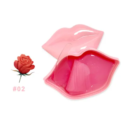 Custom Logo Hydrating Lip Mask - 6 Colors Moisturizing Lip Shape Mask