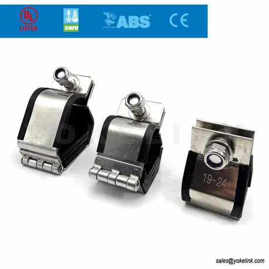 HV Cable Cleats Non-magnetic 316L For Utility Tunnels
