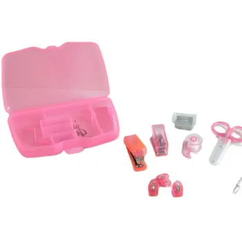 Popular Office Stapler Sets with PP Box - Pupils and Office Stationery Supplies