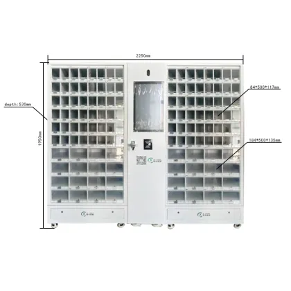128-Grid Smart Control Combo Cabinet