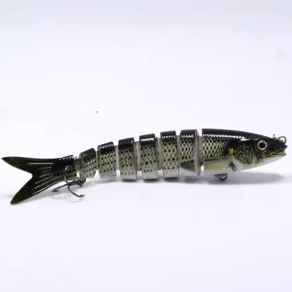 MSBN-002 8 segment Freshwater fishing lures Artificial Bait Type Swim Baits