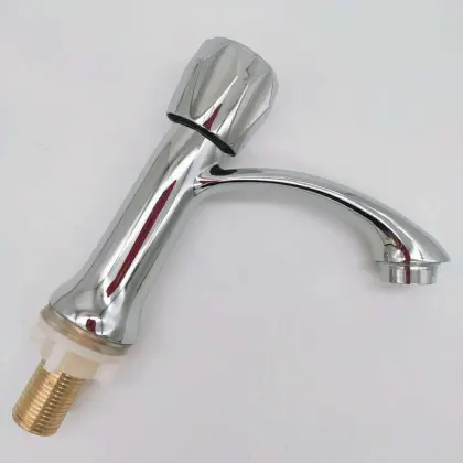Single cold faucet washbasin