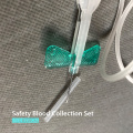 Safety Blood Collection Set with Pre-Attached Holder