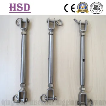 Ss316 Closed Body Turnbuckle, European Frame Type, JIS Frame Type, Rigging Screw, Jaw & Jaw