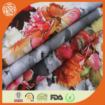 hot selling new fashion digital print 50D 75D cheap chiffon fabric