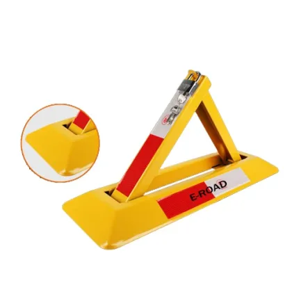 Foldable Personal Car Barrier for Parking Space Lock