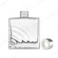 Lightweight square aromatherapy glass bottle