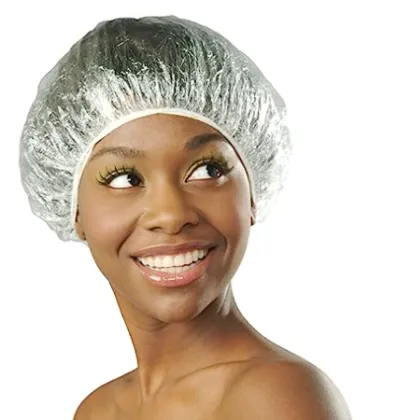 30-Pack Disposable Shower Caps for Travel: Waterproof Hair Caps for Men and Women with Elastic Bands