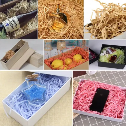 Blue Crinkle Cut Paper Shred Shredder Machine