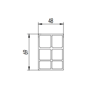 Support de télévision en aluminium Dies en aluminium en aluminium