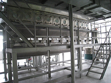 XF Series Horizontal Fluid Bed Drying para sa proseso ng pagpapatayo