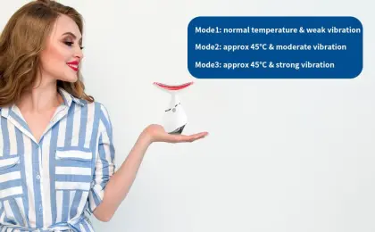 Comfortable neck wrinkle eliminator device