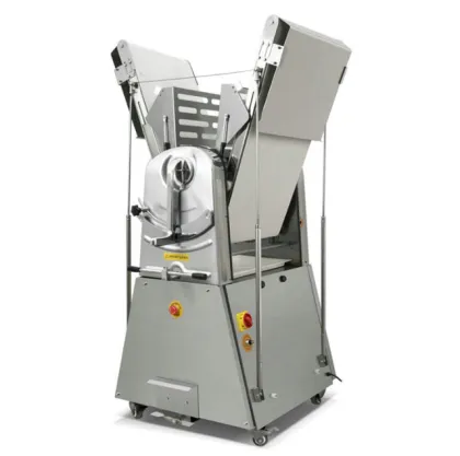 Mini Automatic Phyllo Puff Pastry Laminator for Bakery - 30kg Roller Dough Sheeter