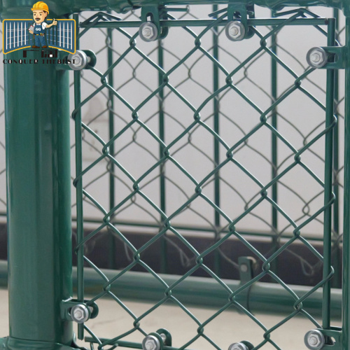 Cycloon draad 8 ft PVC -kettingschakelhek