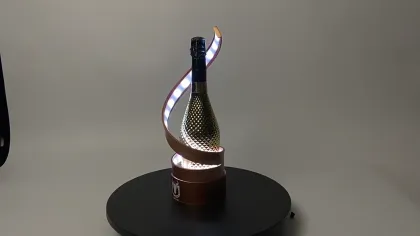 VIP LED Bottle Presenter Display Racks for Nightclubs