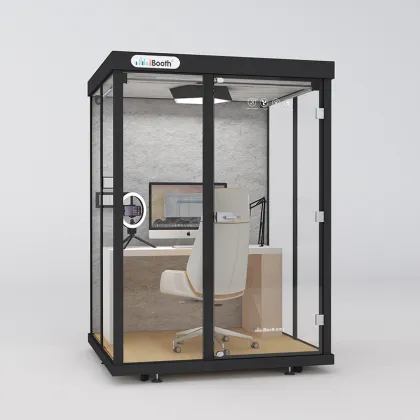 recording studio a frame house Office Recording Pods