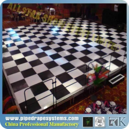 4'* 4'waterproof durable stage lighting dancing floor for dance