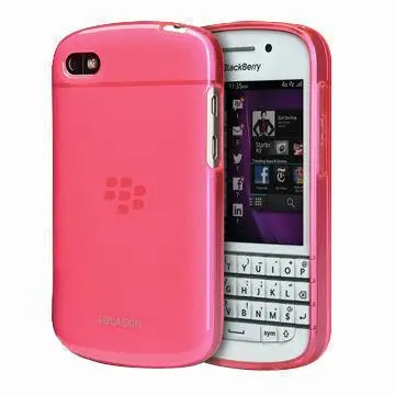 I-blason Pink TPU Mobile Phone Cases for RIM's BlackBerry Bold Q10, Different Colors Available