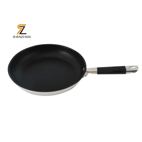 Top Selling 20cm Non-Stick Grill Pan and Frying Pans with Stainless Steel Construction