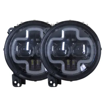 9 Inch Round LED Headlights for Jeep Wrangler JL 2018-2021 & Gladiator JT