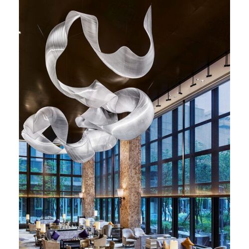 Customized Flexible Snake Chandelier Pendant Light