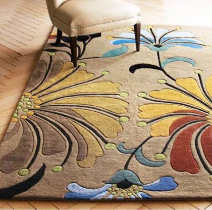 Wilton Woven Carpet , 10% Wool And 90% Polyester Wilton Rug