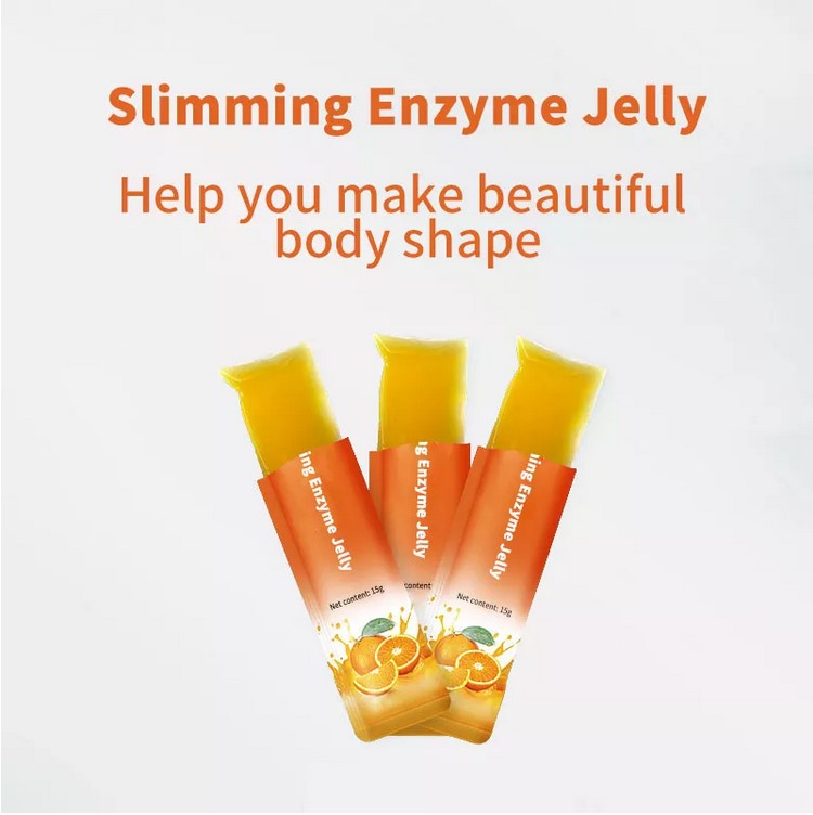 Private Label Vegan Fruit Extract Diet Slimming Enzyme Jelly Skin Whitening Collagen Weight Loss enzyme Jelly