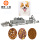 Double screw extruder pet food pellet machine