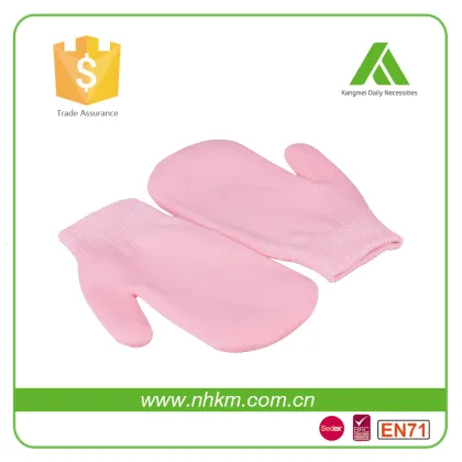 Moisturizing spa gel gloves mittens