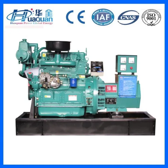 China manufacturer huaquan marine generator diesel with CCS and BV certificates