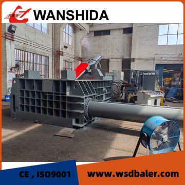 200 toneladas Push Out Scrap Metal Baler