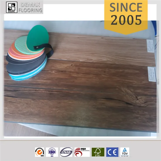 Temporary design antistatic loose lay vinyl vinil plastic flooring waterproof for USA