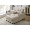 Comfortable Sleeper with Upholstered Seat Chaise Lounge