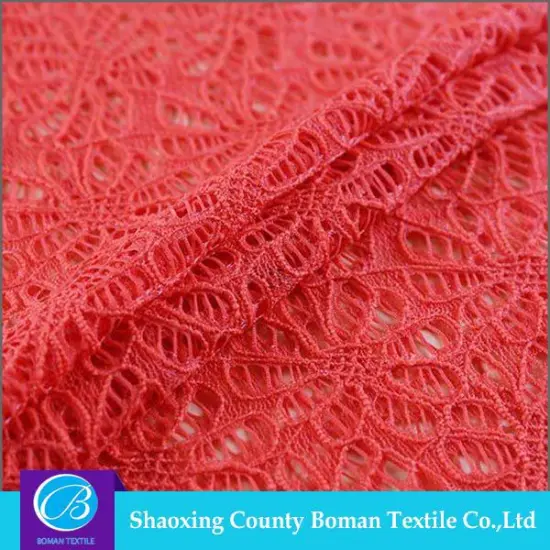 Fashion fabric supplier Top selling Fancy Dye lace fabric korea