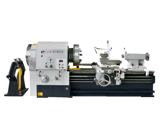 Oil Country Q1327 Manual Pipe Cutting Thread Lathe