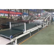 Corrugated paperboard laminating machine