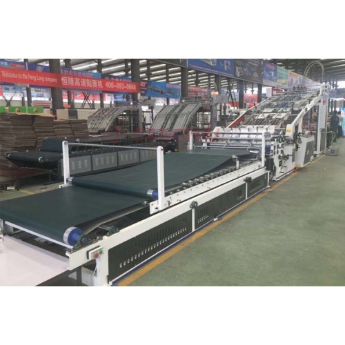 Corrugated paperboard laminating machine