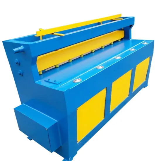 Electric Shearing Machine for Metal Sheet Processing and Thin Plate Cutting