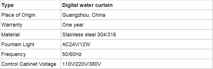 water curtain