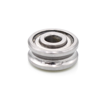 Serie LFR50 Cuscinetti dell'ago: tende a U-groove Deep Wheel Pulley Rullo Cuscinetti a rulli