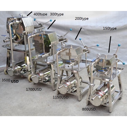 Pressure filter corrosion-resistant plate and frame filter