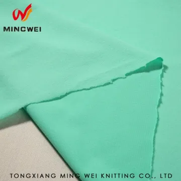 100% poly flower printing waterproof knit tricot fabric for rain coat