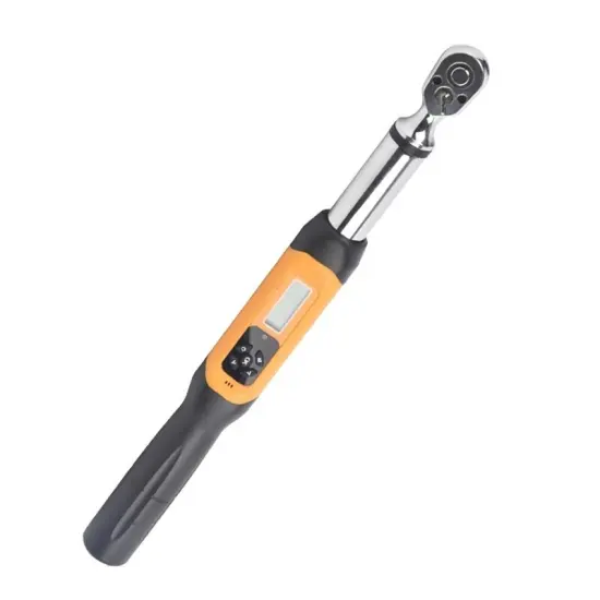 Digital Precision Torque Wrench Tool Set with 200nm Preset and 1/2 Drive Size in Box