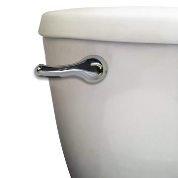 Universal Toilet Handle Replacement: Zinc Flush Lever and Knob for Most Toilets