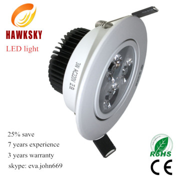 CE RoHS High light 3w led ceiling spotlight wholesale