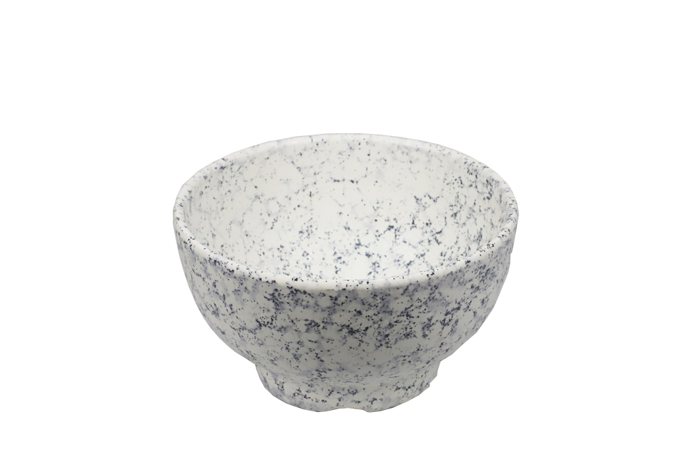 7 Inch Burning Stone Melamine Bowl