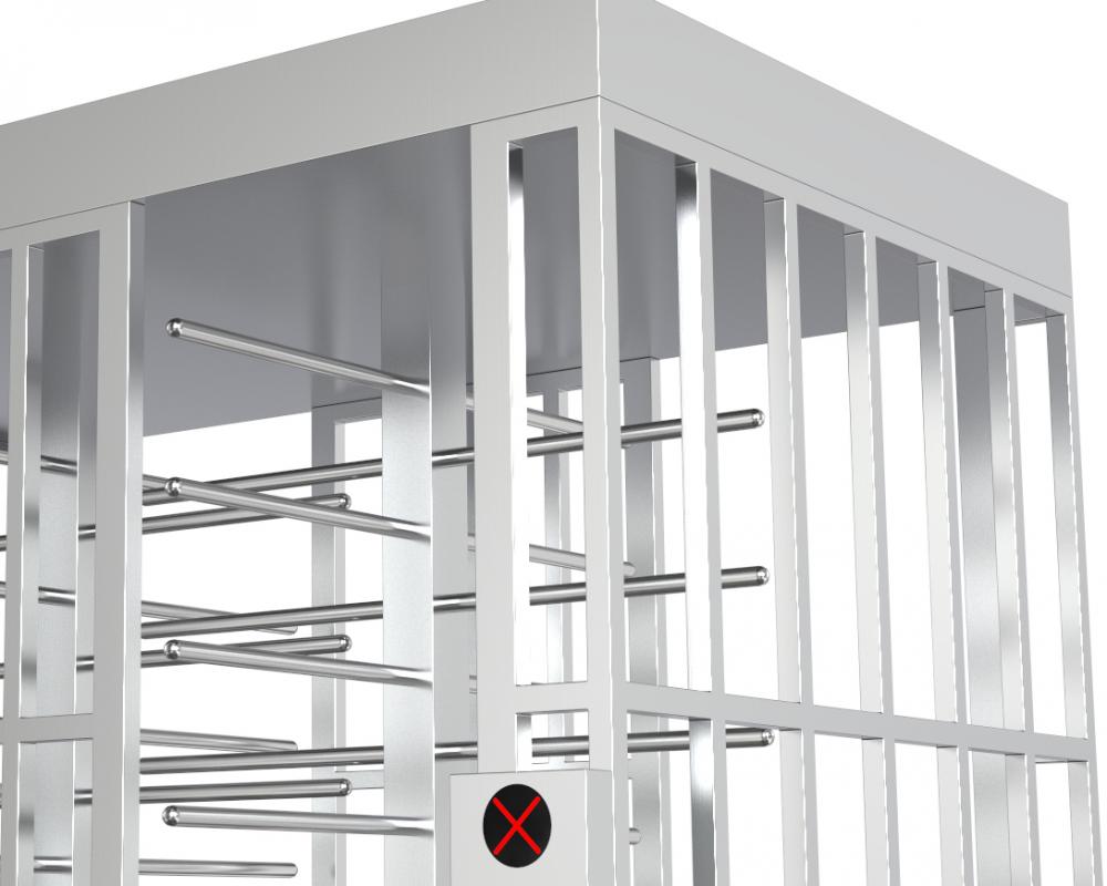 Dual Passages Full Height Turnstile Gate